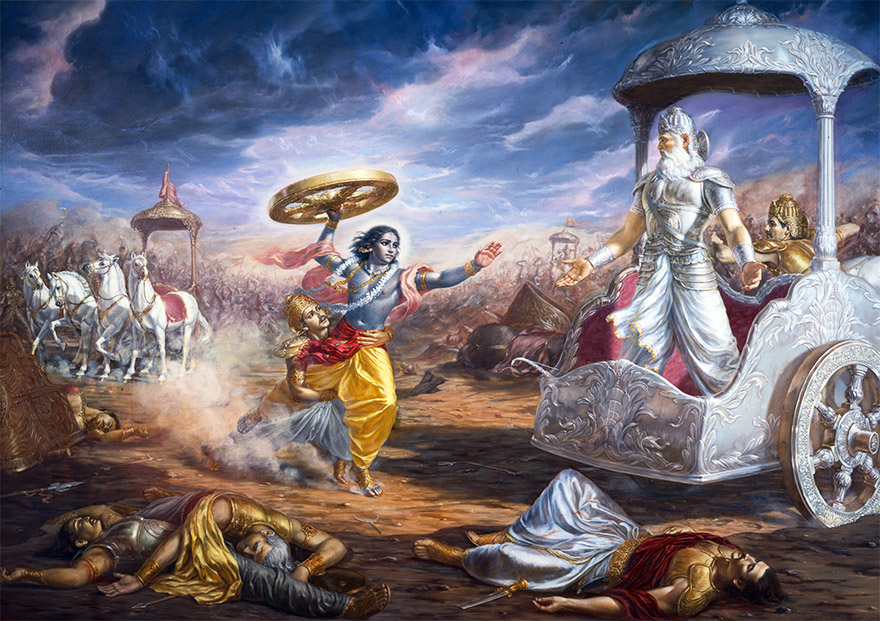 Shri Krishna Bhagwad Geeta Poster  Mandala artwork Shri ram wallpaper  Krishna painting